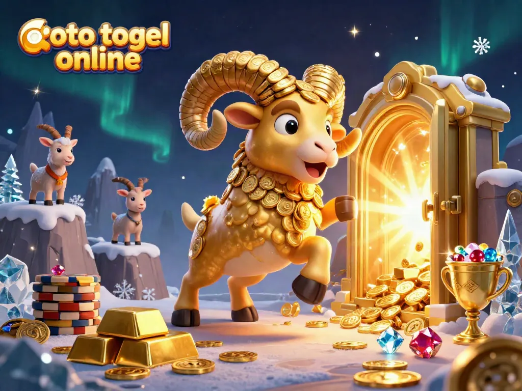 Raih keberuntungan di toto togel online dengan ilustrasi 3D yang kaya warna dan detail menarik!