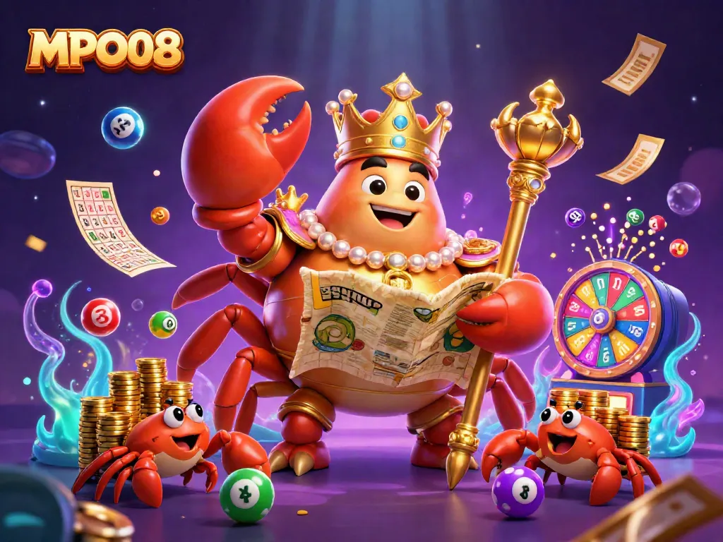 Experience the excitement of MPO08 with this vibrant, dynamic casino illustration.
