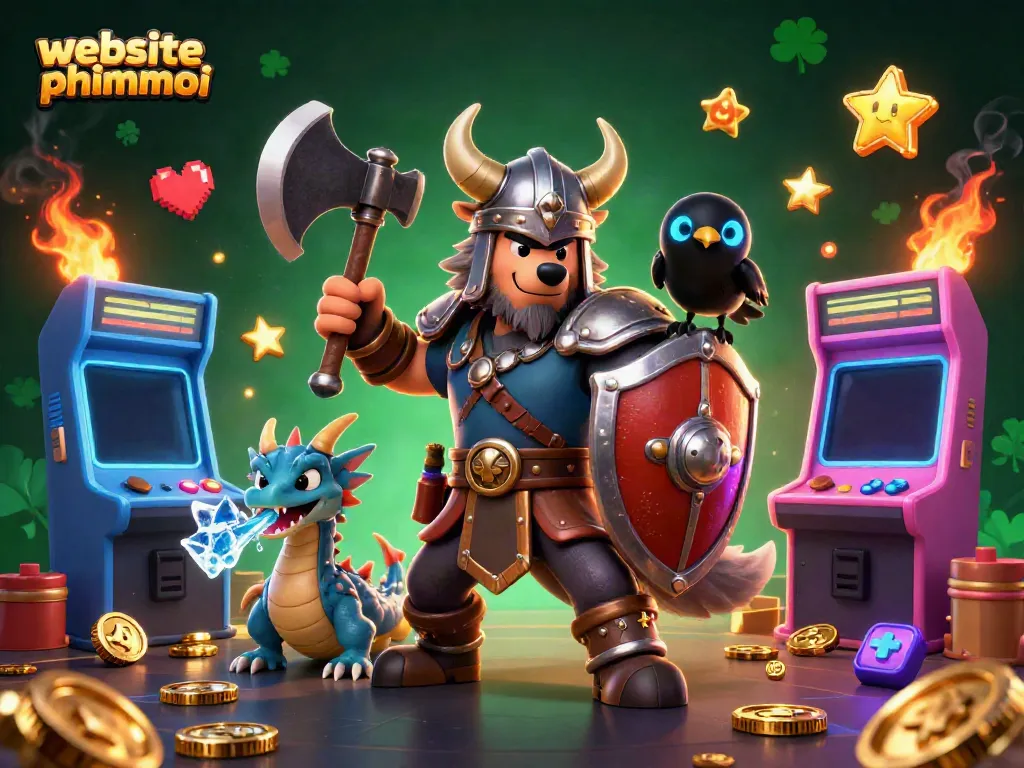 Engage in exciting gameplay at website phimmoi with iconic gambling elements and vibrant 3D characters.