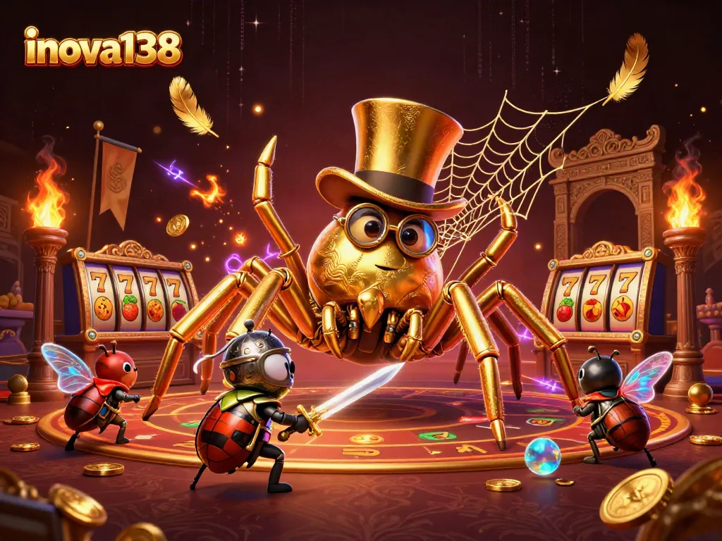 Experience thrilling gameplay at inova138 with stunning casino visuals and dynamic elements.