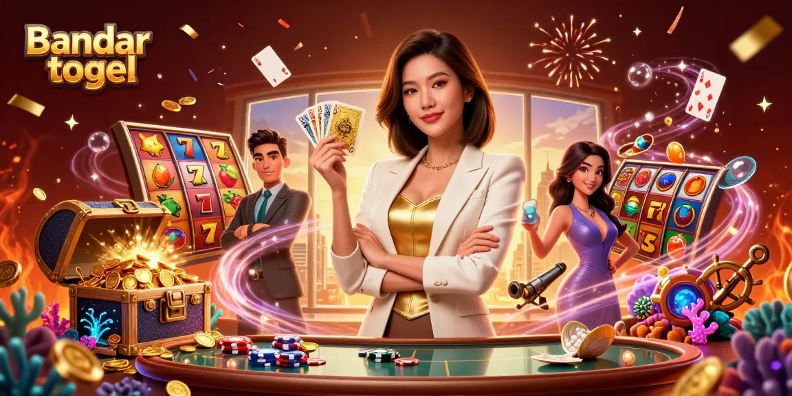 Rasakan sensasi Bandar togel dengan seorang pebisnis wanita Asia yang anggun dan elemen kasino yang hidup.