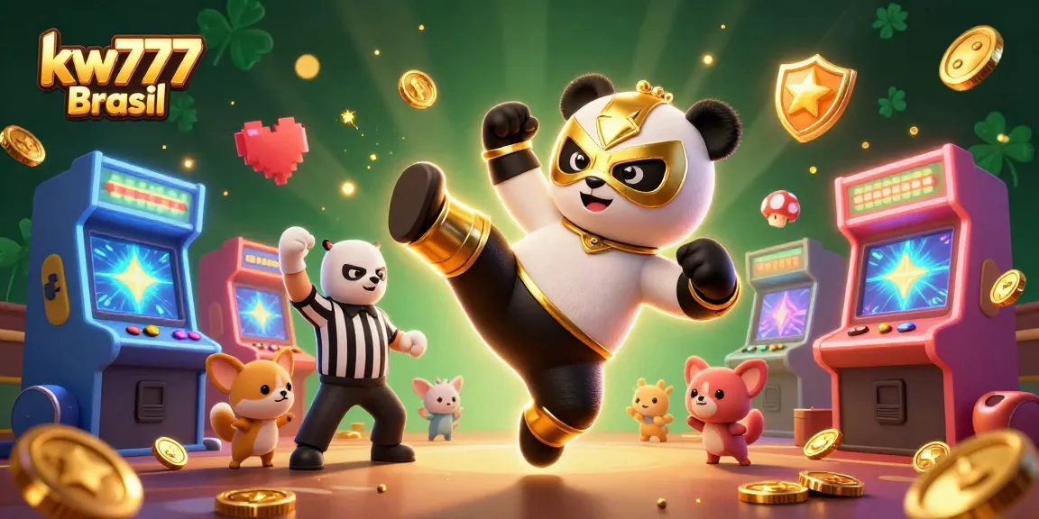 Experience the thrill at kw777 Brasil with unique gaming elements in a vibrant casino scene.