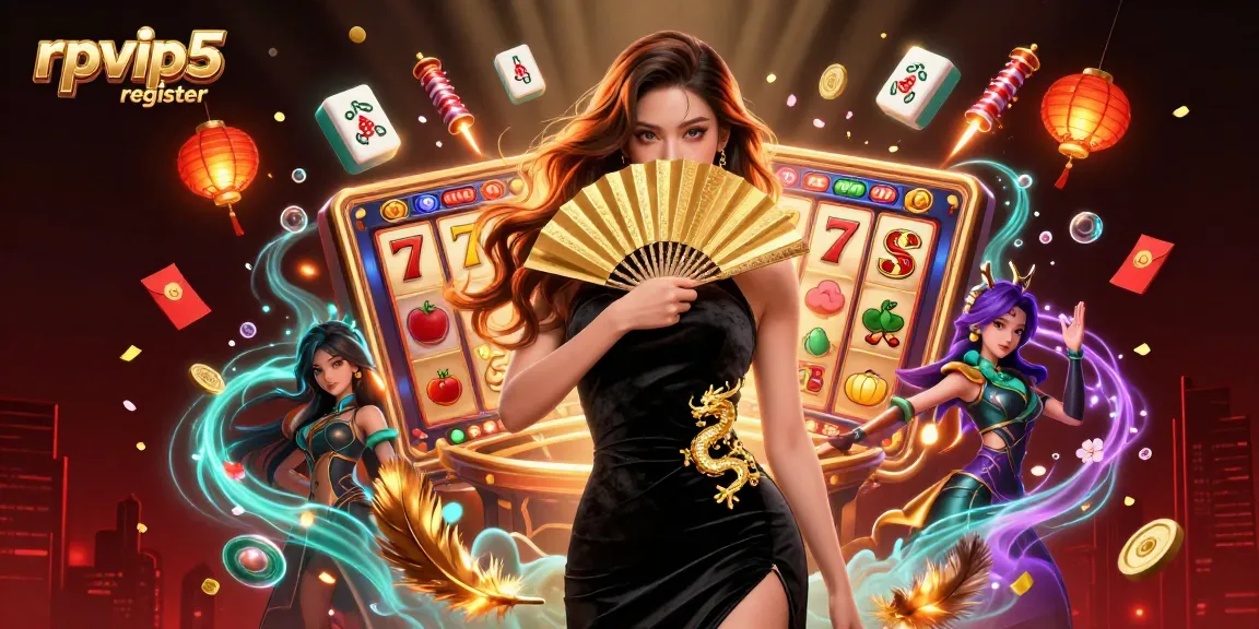 Join the excitement of rpvip5 register with exclusive slots and modern casino themes in a vibrant scene.