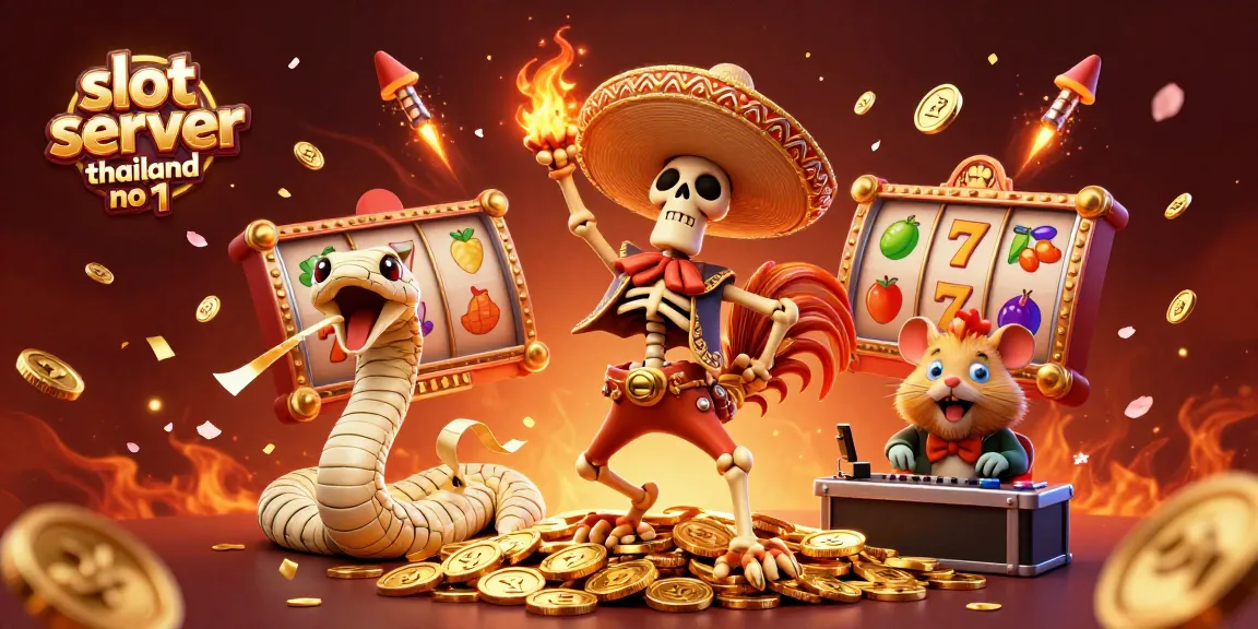 Spin for gold with slot server thailand no 1 in thrilling 3D casino adventure.