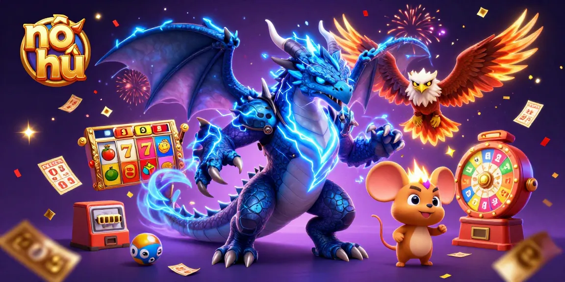 Win big in thrilling nổ hũ slots with vibrant gaming elements and dynamic action.