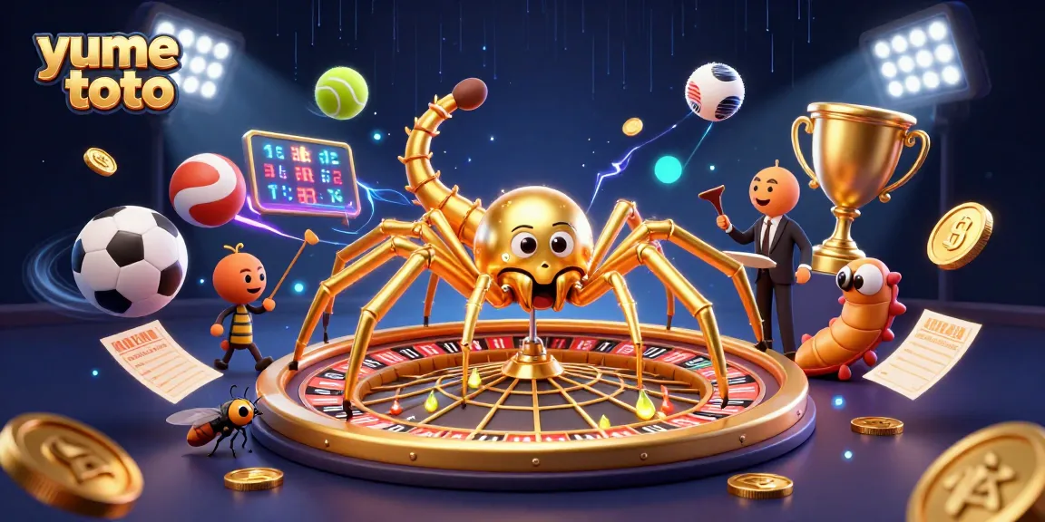 Experience thrilling action with yume toto as a fly bets nervously amidst a magical roulette scene