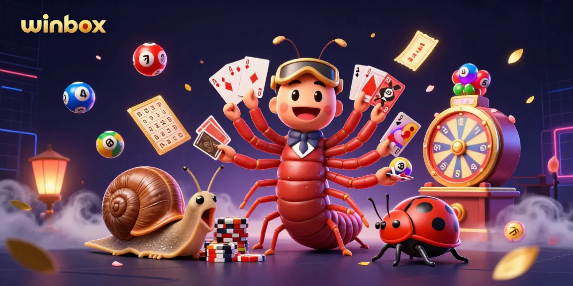 Winbox showcases exciting lottery action with animated 3D charm, inviting players to join the thrill.