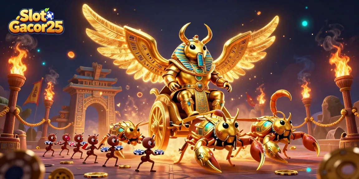 Slot Gacor25: Menangkan jackpot dengan simbol dan koin emas mempesona