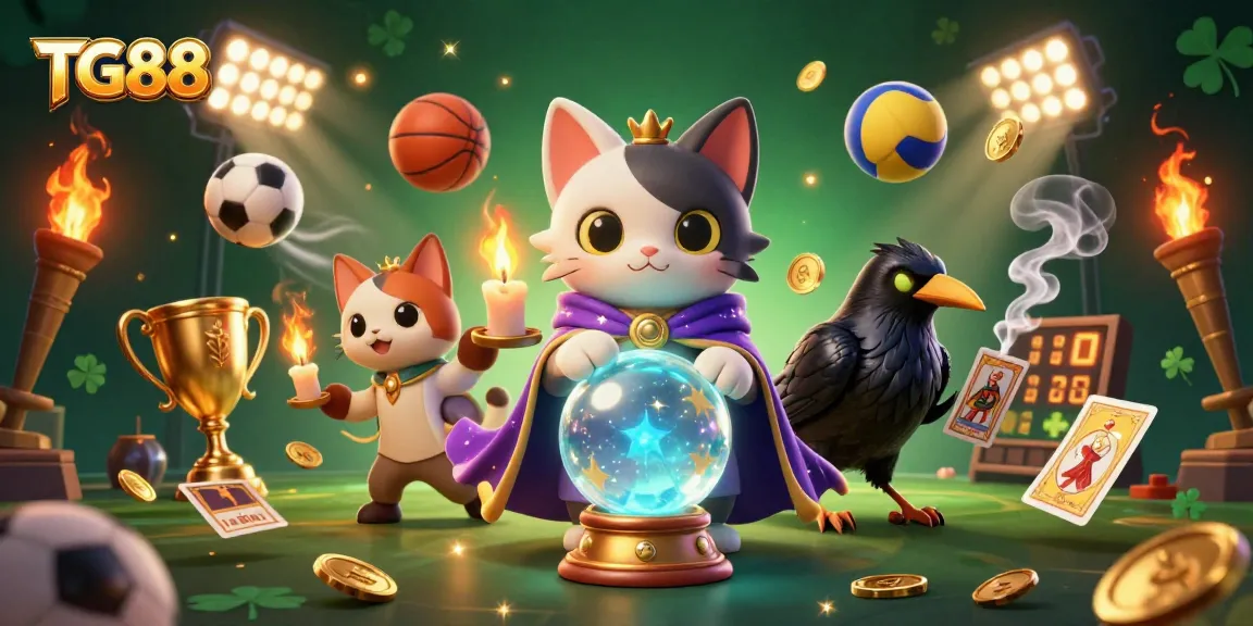 Experience TG88's thrilling sports betting atmosphere with dynamic characters and vibrant casino elements.
