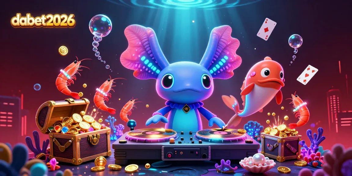Engage in exciting casino action with dabet2026 as animated creatures create vibrant underwater fun.