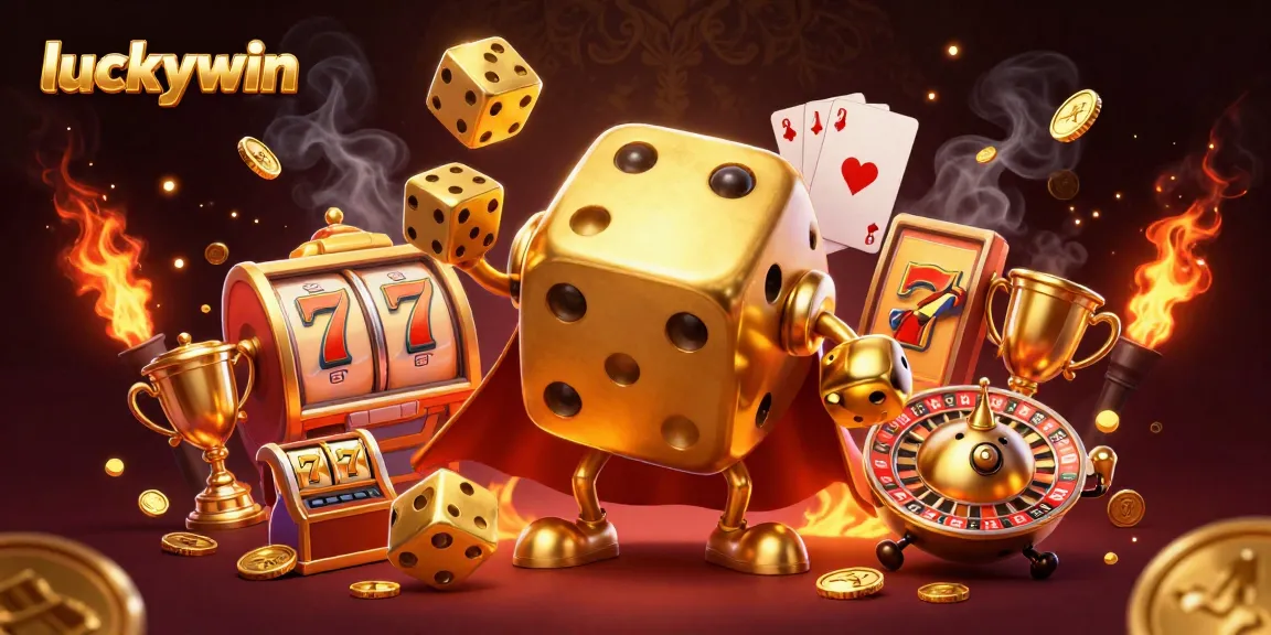 Players enjoy luckywin with golden casino elements and dynamic 3D rendering.