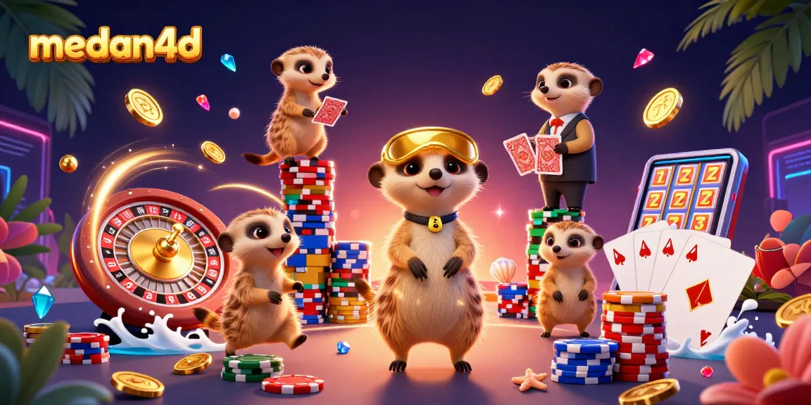 Menangkan permainan dengan medan4d, kasino online yang menawarkan pilihan game terpercaya.