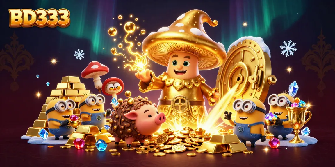 Experience exciting gameplay and bonuses at BD333 Casino with treasure and magic