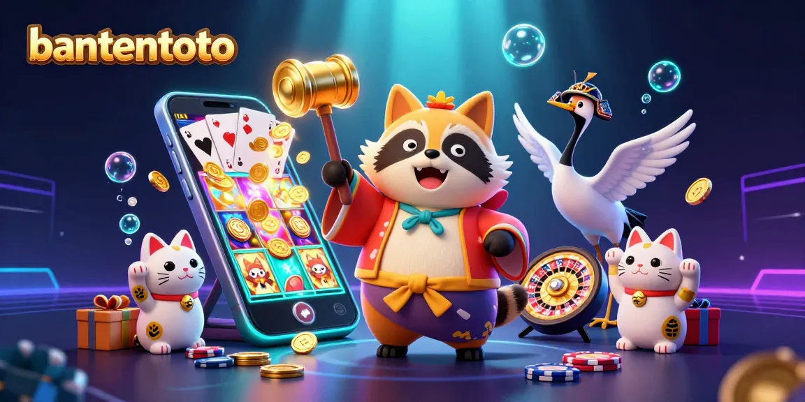 Bantentoto hadirkan keseruan judi slot dengan karakter unik dalam gambar penuh warna